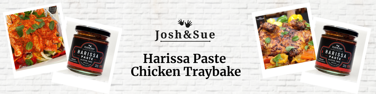 Harissa Paste Chicken Tray Bake with Josh&Sue Harissa Paste – Josh and Sue Gourmet Selection