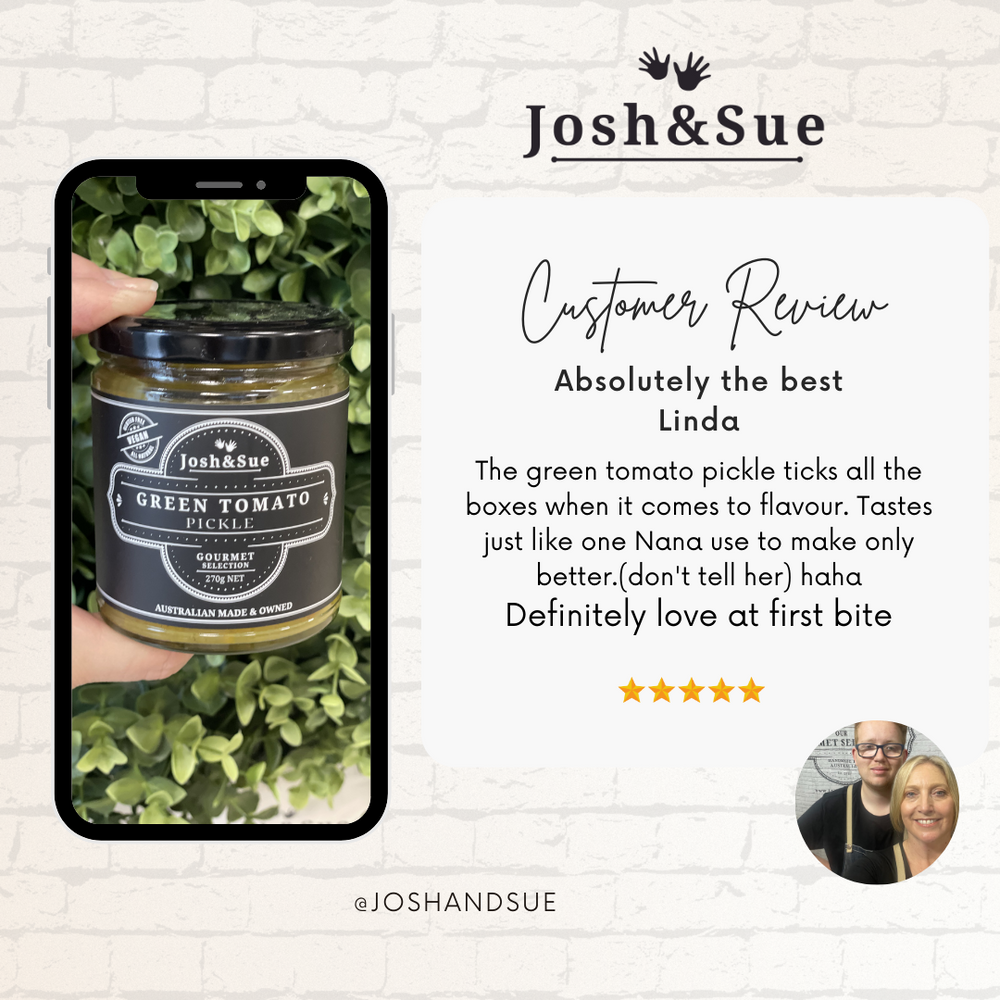 See what all the fuss is about, Josh&Sue Gourmet Selection