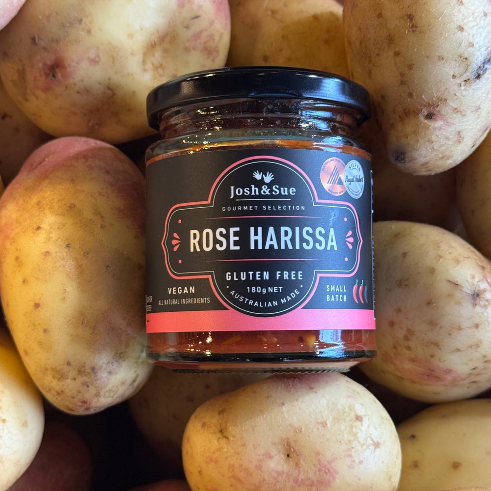 Australian owned &  made Australia's First Rose Harissa