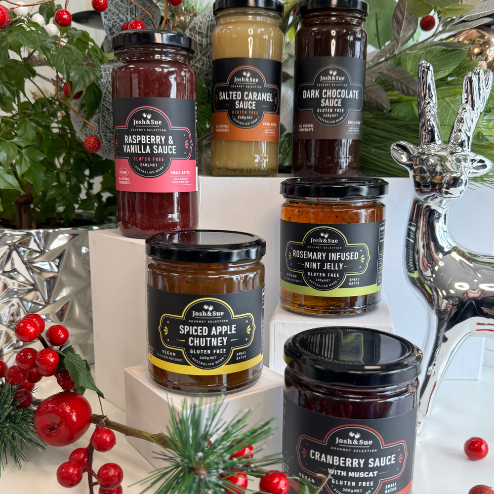 
                  
                    The Summer Essentials gift hamper for those who deserve the finest in gifts and the finest in flavours. Packed full of Australian made gourmet goodness, there's artisan goodness for everyone and every occasion, all presented in a Black premium gift box.  Want to add your personalised message to? comment in our notes section and we will add a Gift tag.
                  
                