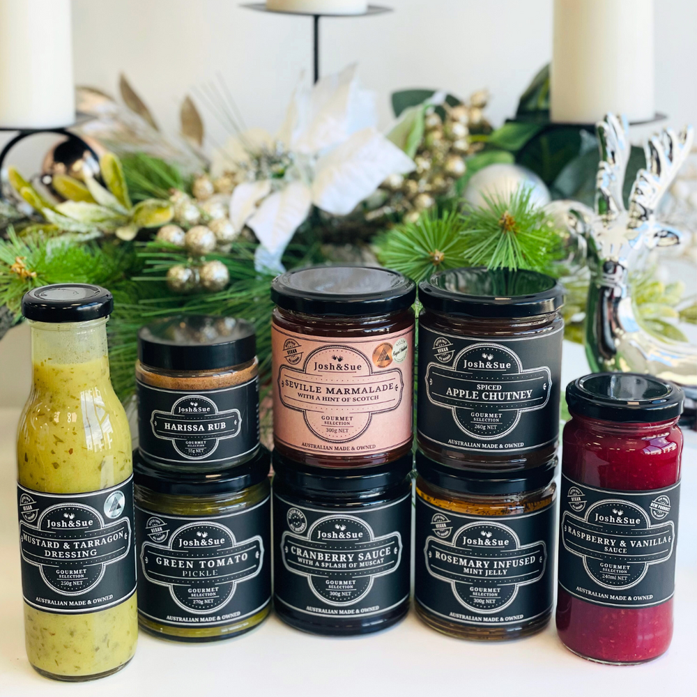 
                  
                    The Family Favourites gift hamper for those who deserve the finest in gifts and the finest in flavours. Packed full of Australian made gourmet goodness, there's artisan goodness for everyone and every occasion, all presented in a Black premium gift box.
                  
                
