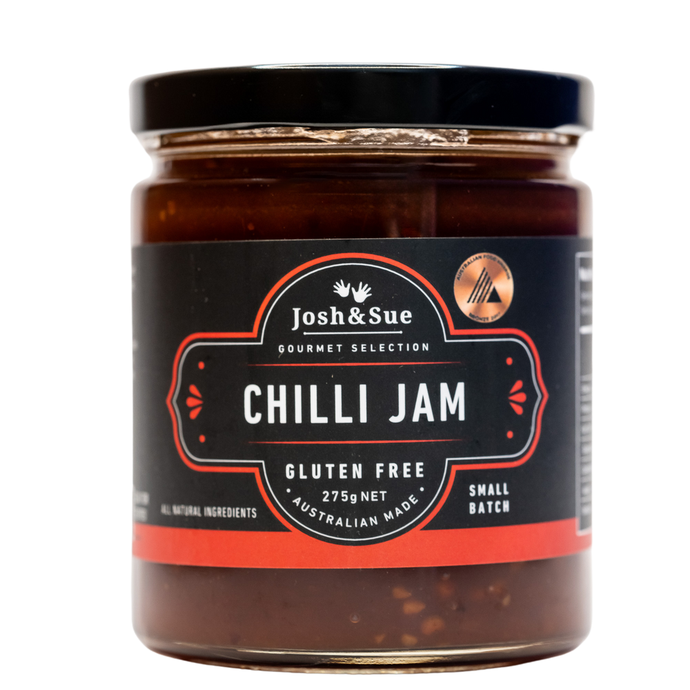 Josh and Sue Chilli Jam, Josh & Sue Chilli Jam, Crafted in Victoria, Australian 