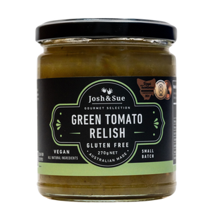 
                  
                    Green Tomato Relish, Yum, Australian Made, Gluten Free,  Vegan
                  
                