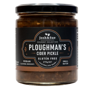 
                  
                    Josh&Sue Ploughman's Cider Pickle, Australian Made, Gluten Free
                  
                