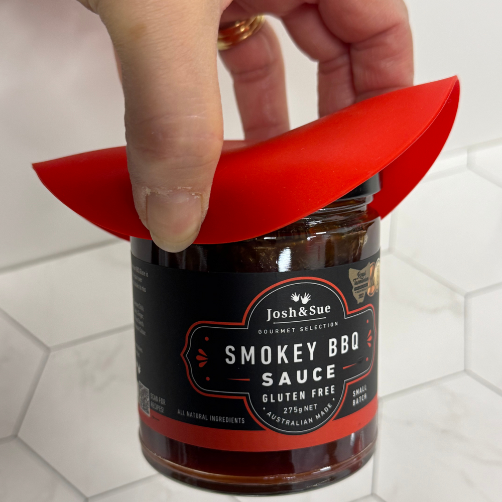 🫙 Silicone Jar Opener – Effortless Grip for Every Kitchen

Open stubborn jars and bottles in seconds! Our Silicone Jar Opener gives you the extra grip and leverage you need — no more sore hands or stuck lids. Made from 100% food-grade silicone, it’s flexible, durable, and non-slip — perfect for every kitchen and every age.