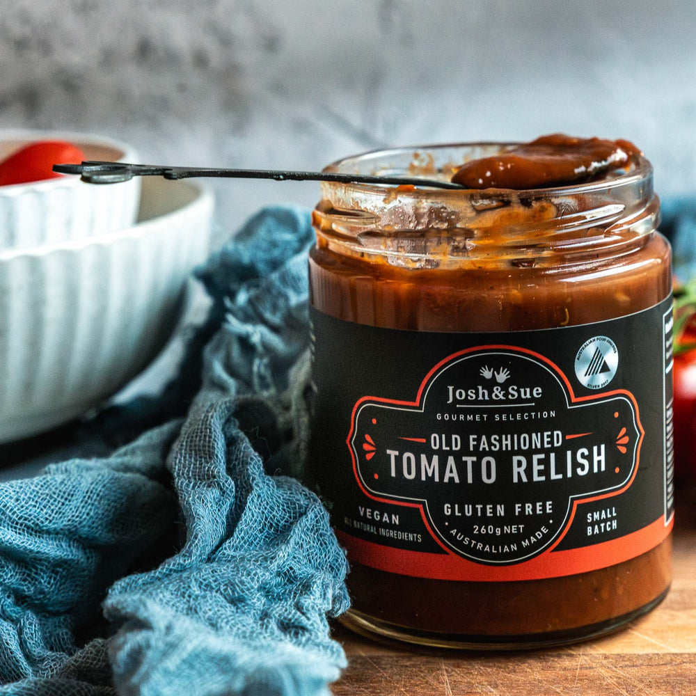 Old Fashioned Tomato Relish, delicious, Australian Made, Gluten Free, Vegan