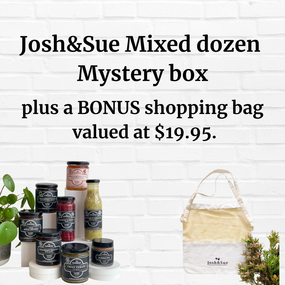 Josh&Sue Mixed dozen, PLUS a BONUS SHOPPING BAG valued at $19.95